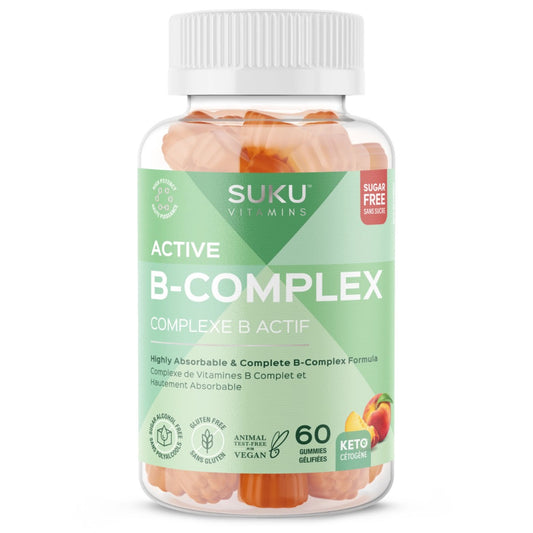 Suku Active B-Complex - 60 Gummies