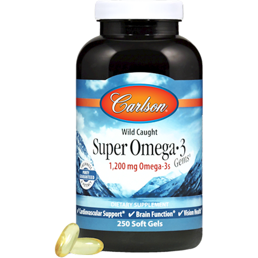 Super Omega-3 Gems 1200 mg 250 softgels