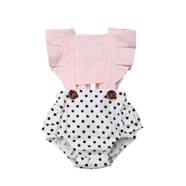 Girl's Clothing Pink / 3M Backless Romper