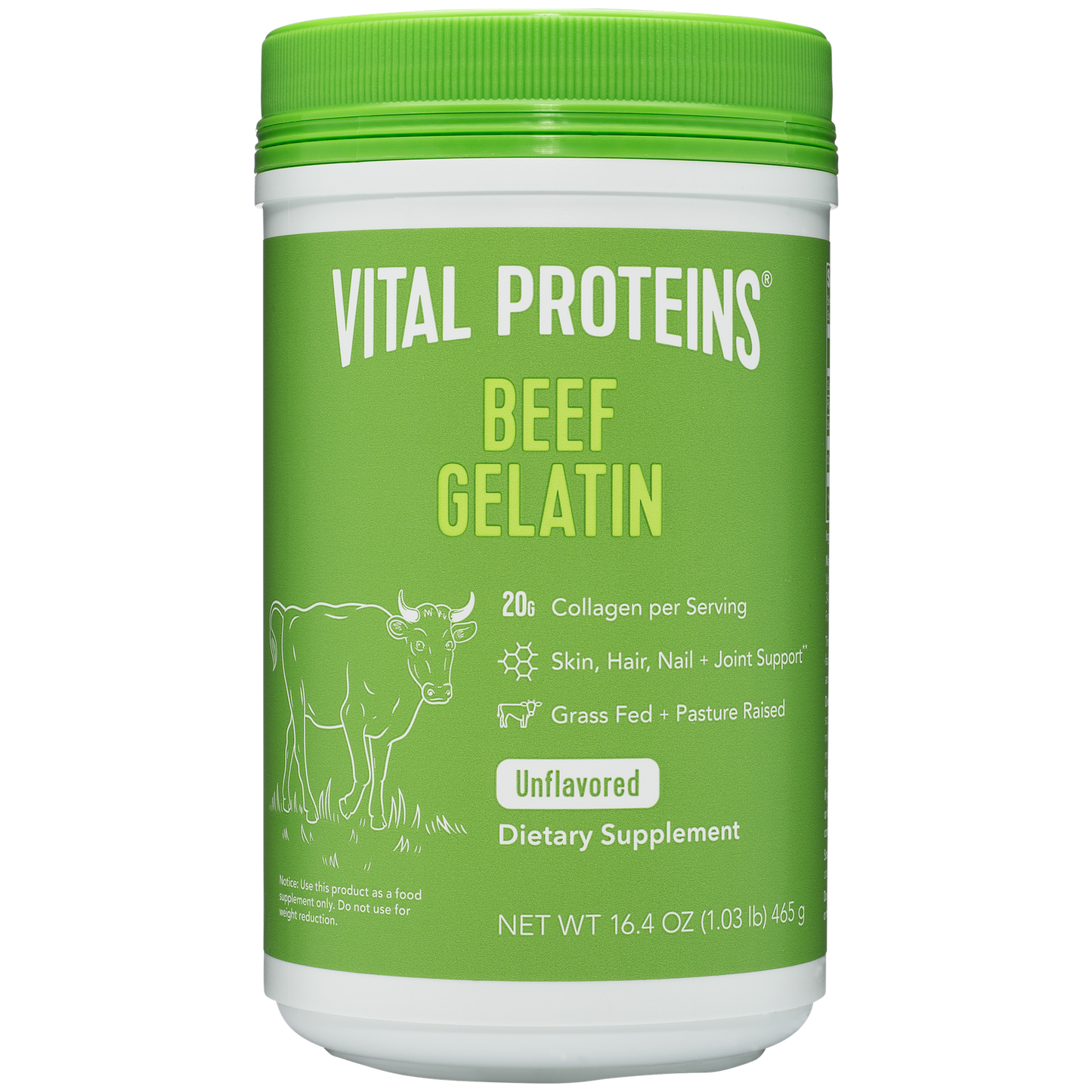 Beef Gelatin Powder 465 Grams