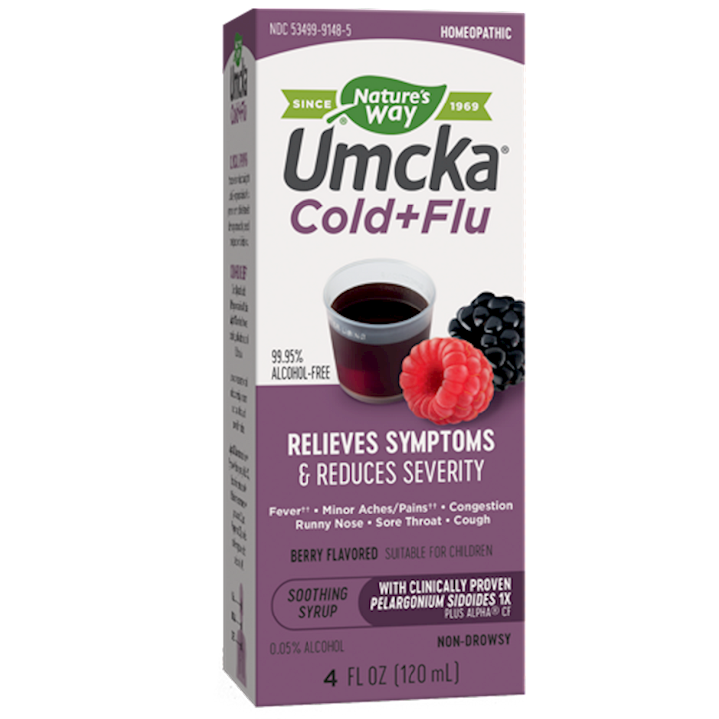 Umcka Cold+Flu Syrup Berry